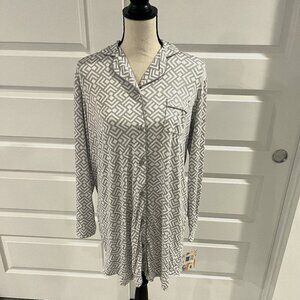 Bali Woman Night Shirt, Button Up, Sleepwear multi-size B32120-AQYP